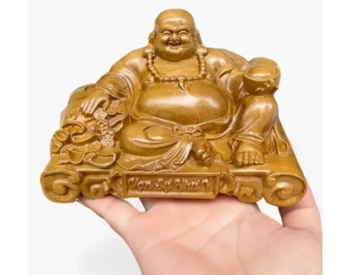 Tượng Phật để xe ô tô bằng gỗ